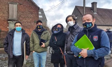 Visite de Mme la Ministre Tellier à Chaussée-Notre-Dame-Louvignies