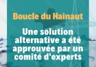 Boucle du Hainaut : la solution alternative de Revolht ASBL a été validée